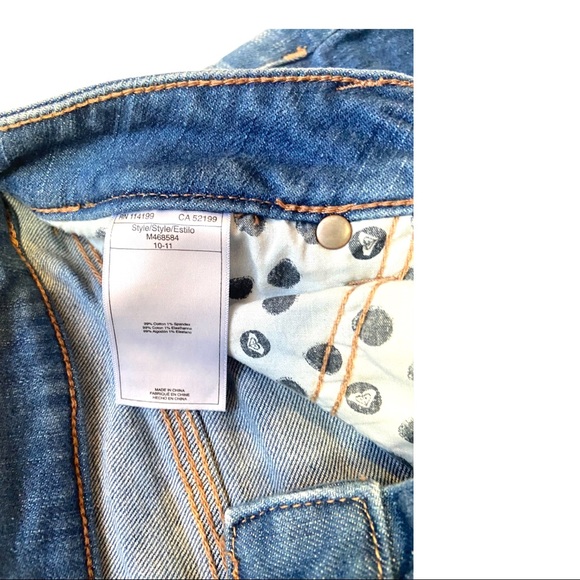 Womens Roxy Jean shorts sz 5/27 - Picture 4 of 7